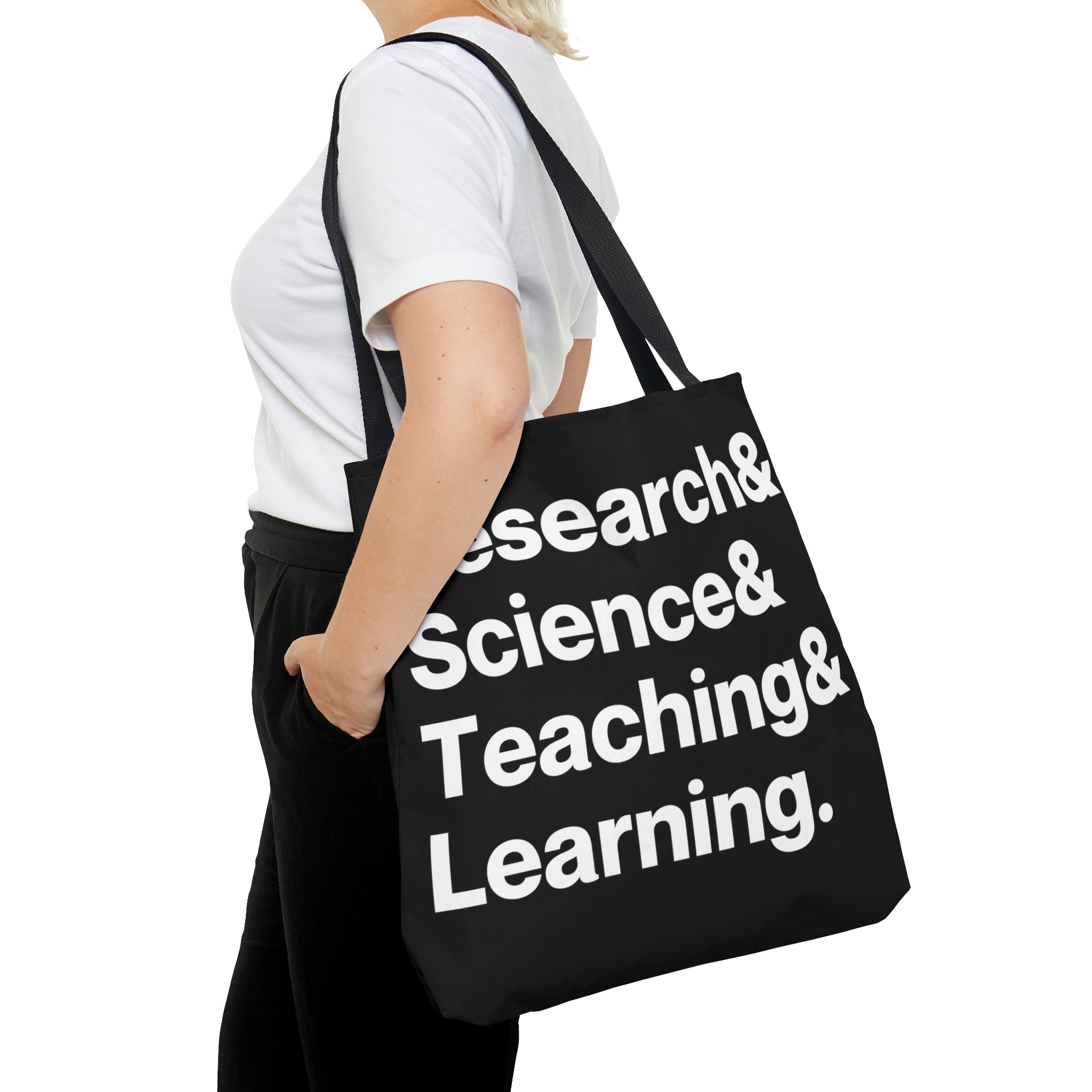 Research. Science. Teaching. Learning NARST Canvas Tote Bag